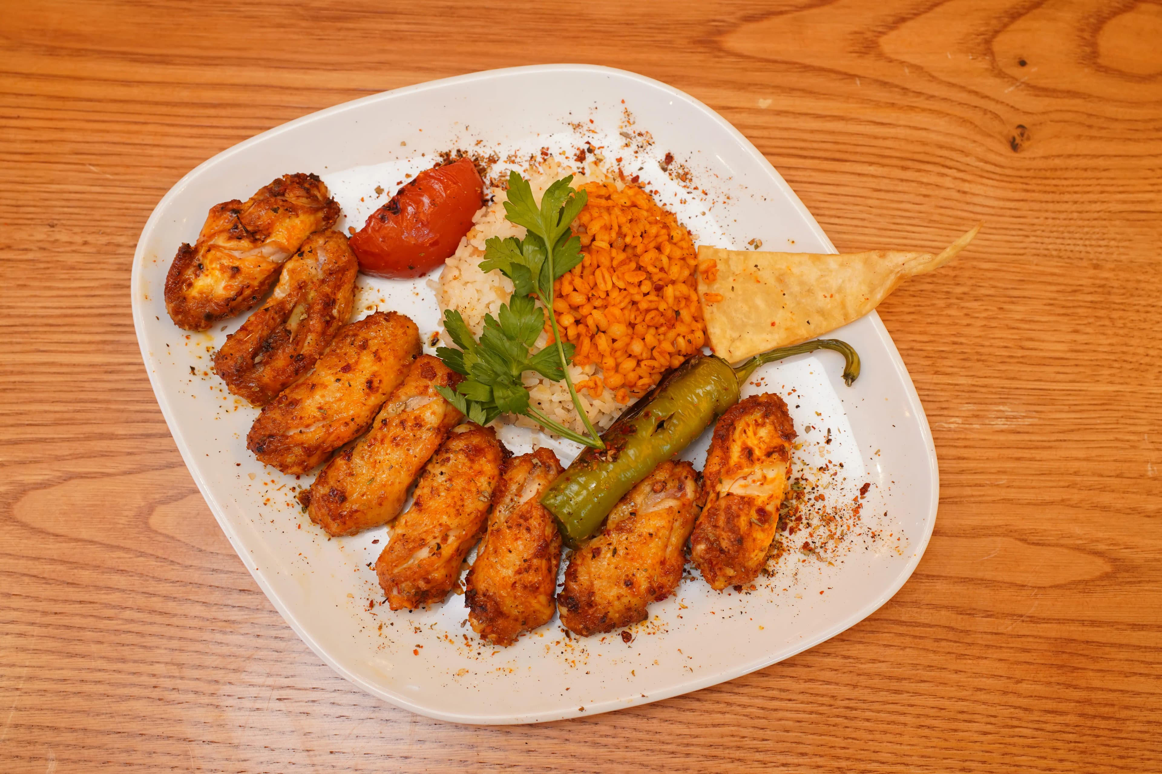 GRILLED CHICKEN WINGS